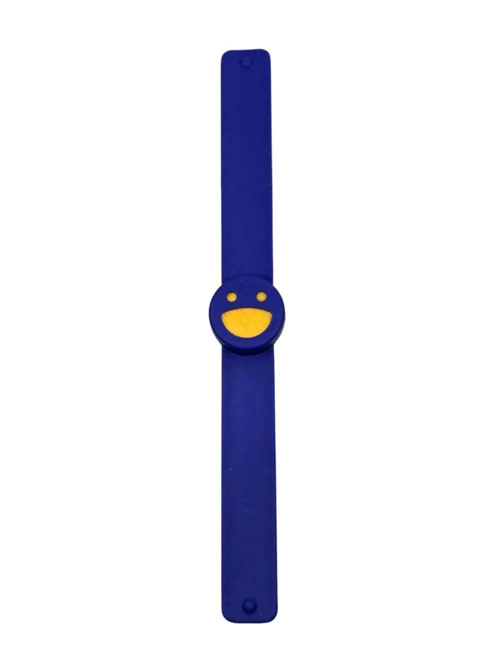 Smiling Face Essential Oil Silicone Slap Bracelet Kids & Adults NEW